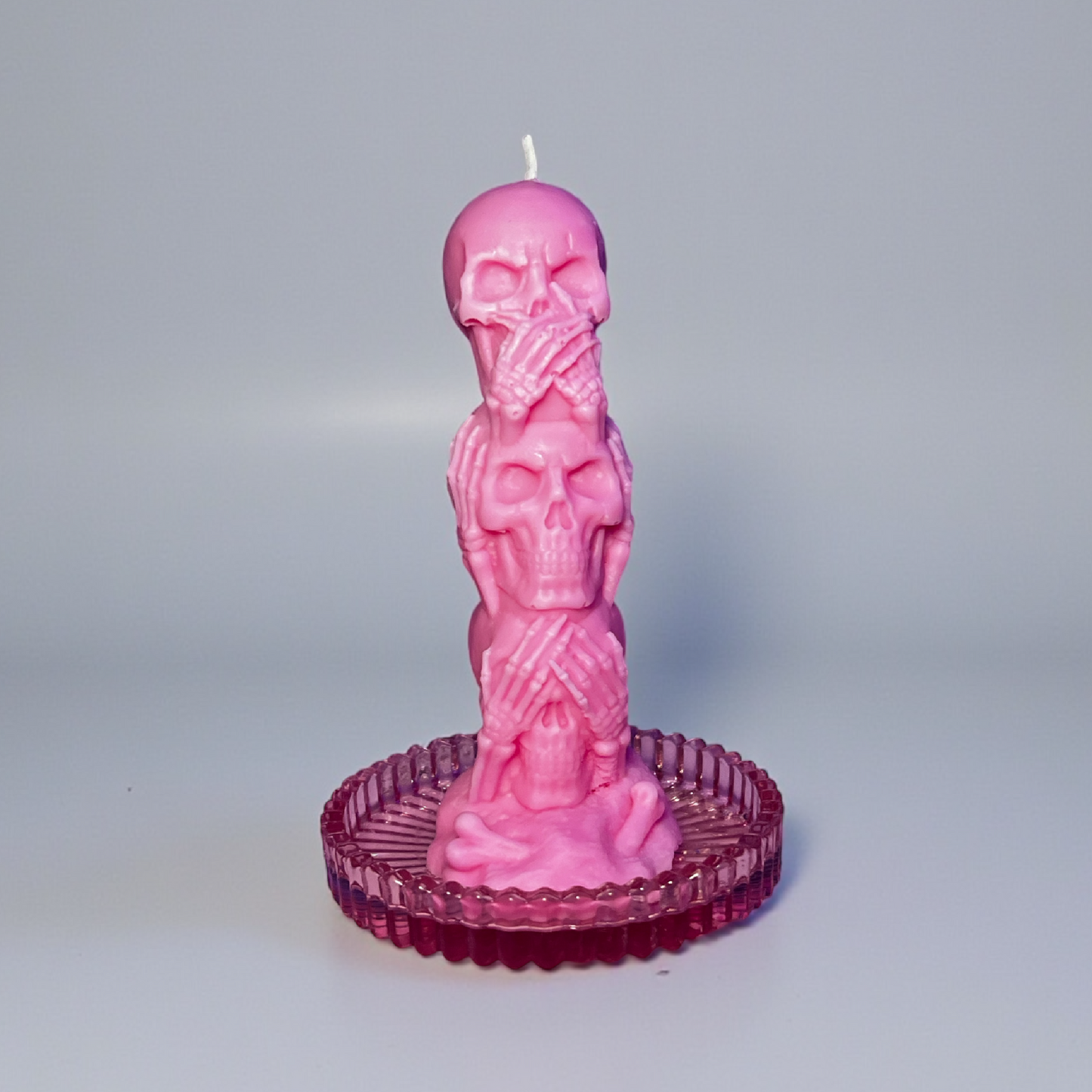 Skull Candle (Strawberry Vanilla)